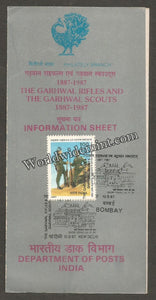 1987 Garhwal Rifles & the Garhwal Scouts Brochure