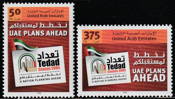 2005 United Arab Emirates (UAE) Population Census Set of 2 #FOR-1138