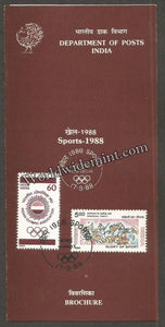 1988 XXIV Olympis Sports - 2v Set Brochure