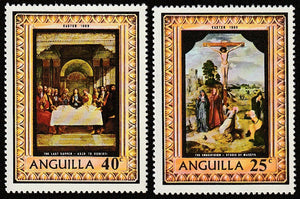 1169 Anguilla Easter MNH Stamp Set of 2 #FOR-1174