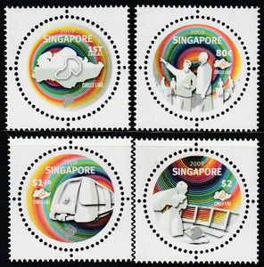 2009 Singapore Launch of the SMRT Circle Line Set of 4 - Metro Train #FOR-1188