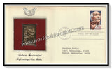 1989 USA Arturo Toscanini Performing (Musician) Arts Series - Gold Replica FDC #FE118