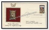 1984 USA Crime Prevention Making Our Neighborhoods Safe  - Gold Replica FDC #FE11