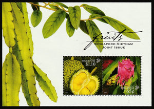 2008 Singapore Fruits - Joint Issue with Vietnam MS #FOR-1210