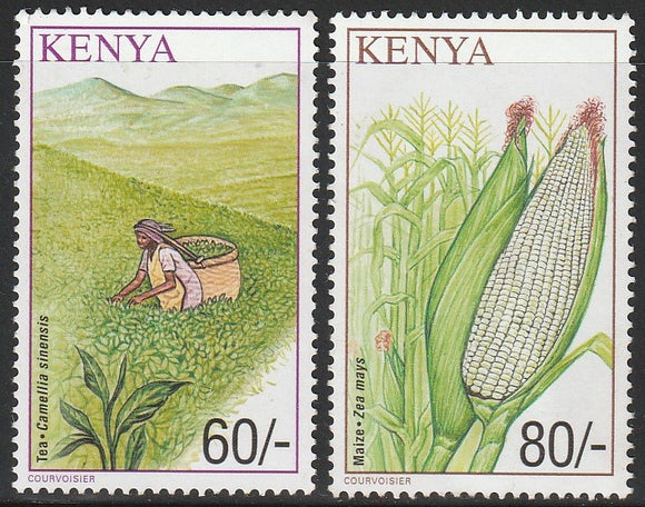 2001 Kenya Crops Set of 2 #FOR-1297