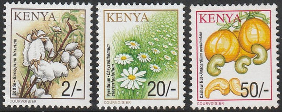 2001 Kenya Crops Set of 3 #FOR-1299