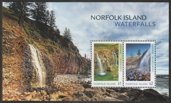 2017 Norfolk Island Waterfalls MS #FOR-1617