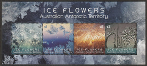 2016 Australian Antarctic Territory Ice Flowers MS #FOR-1620