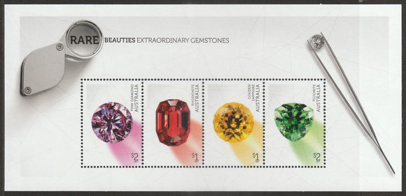 2017 Australia Gemstones - Rare Beauties MS #FOR-1623