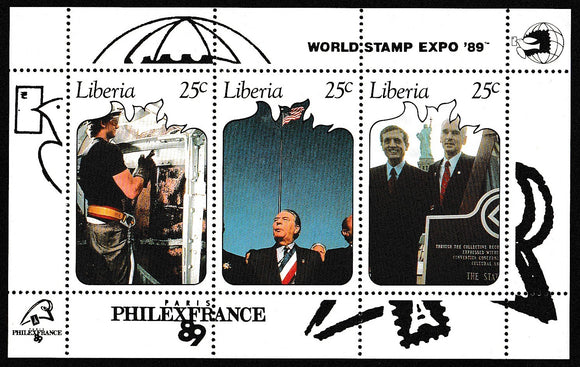 1989 Liberia International Stamp Exhibition 