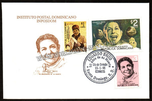 1996 Dominica Eduardo Brito (Singer) FDC #FA172