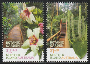 2023 Norfolk Island Botanic Garden Set of 2 - Flowers, Plants, Trees #FOR-1747