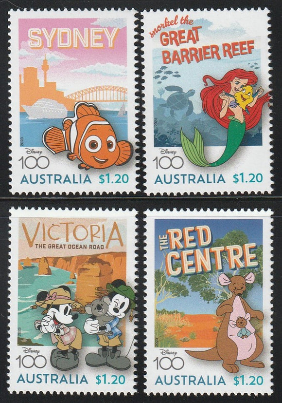 2023 Australia The 100th Anniversary of Disney Set of 4 - Nemo #FOR-1748