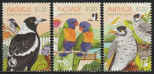 2023 Australia Aussie Birds Count Set of 3 #FOR-1756