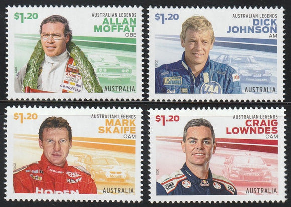 2023 Australia Australian Legends of Supercars Set of 4 #FOR-1763