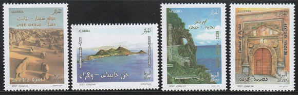 2023 Algeria World Tourism Day Set of 4 - Desert, Mountain, Sea #FOR-1808