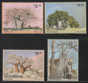 2022 Botswana Baobabs in Botswana Set of 4 #FOR-1844