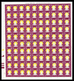 INDIA Yoga 11th Series(25) Definitive Full Sheet of 100 Stamps MNH