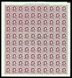 INDIA Ravi Shankar 11th Series(3 00 ) Definitive Full Sheet of 100 Stamps MNH