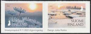 2022 Finland Winter Light Set of 2 MNH #FOR-193