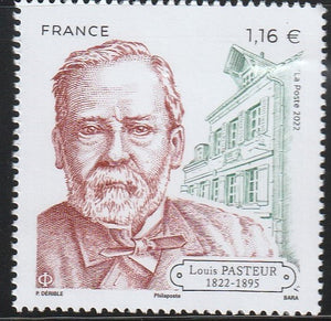 2022 France The 200th Anniversary of the Birth of Louis Pasteur, (French chemist and pharmacist) 1822-1895- #FOR-197