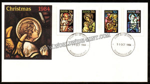 1984 Australia Christmas FDC #FA197