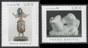 2023 Croatia Croatian Fine Arts Set of 2 #FOR-1991