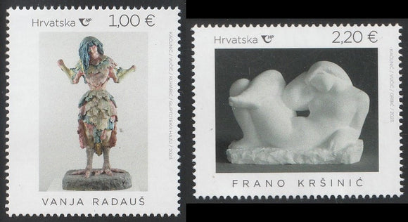 2023 Croatia Croatian Fine Arts Set of 2 #FOR-1991