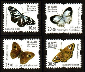 2022 Sri Lanka Insects - Endemic Butterflies of Sri Lanka #SL-2005a