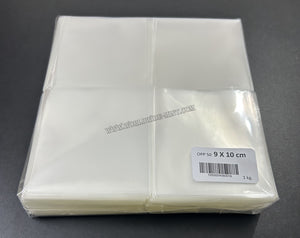 9 X 10 Cms - 500g (Approx 585 pcs) - For Block of 4 - BOPP Sleeves Imported Taiwan / Thailand