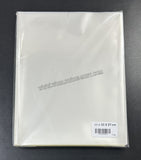 21 X 27 Cms - 1kg (Approx 190 pcs) - For Sheetlet, Mini Sheets - BOPP Sleeves Imported Taiwan / Thailand