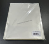 21 X 27 Cms - 1kg (Approx 190 pcs) - For Sheetlet, Mini Sheets - BOPP Sleeves Imported Taiwan / Thailand