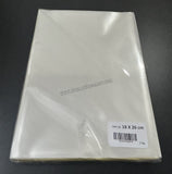 18 X 26 Cms - 500g (Approx 110 pcs) - For Sheetlets - BOPP Sleeves Imported Taiwan / Thailand