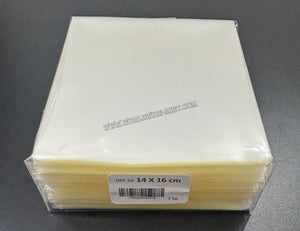 14 X 16 Cms - 500g (Approx 235 pcs) - For MS - BOPP Sleeves Imported Taiwan / Thailand