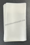 8 X 16 Cms - 500g (Approx 415 pcs) - For Old 50/100/500 Rupees Currency Notes - BOPP Sleeves Imported Taiwan / Thailand