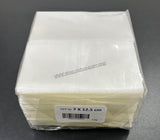 7 X 12.5 Cms - 1kg (Approx 1250 pcs) - For Old & New 1/2/5 Rupees Currency Notes - BOPP Sleeves Imported Taiwan / Thailand