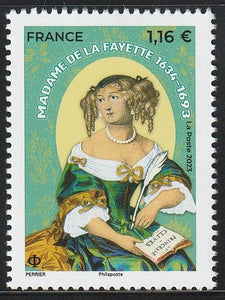 2023 France Personalities - Madame de la Fayette, (French writer) 1634-1693 #FOR-210