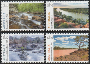 2022 Australia River Set of 4 MNH #FOR-21