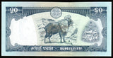 Nepal 50 Rupees 1982-2001 UNC Banknote N#204118