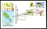 1983 St. Kitts Overprint "Independence 1983" Set of 2 FDC Rare #FA221