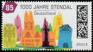 2022 Germany The 1000th Anniversary of Stendal MNH (Town in Germany) #FOR-223