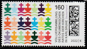 2022 Germany Assembly of World Council of Churches, Karlsruhe MNH #FOR-228