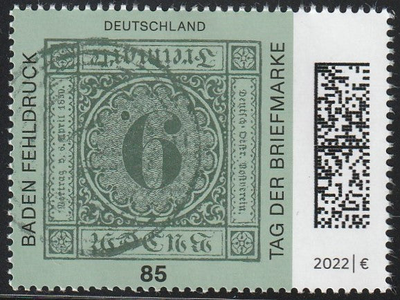 2022 Germany Day of the Stamp MNH Stamp on Stamp #FOR-231