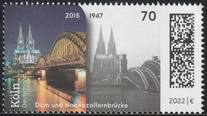 2022 Germany Cologne: 1947 and 2015 MNH #FOR-232