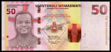 Eswatini 50 Emalangeni - 2024 UNC Commemorative  Banknote N#415344