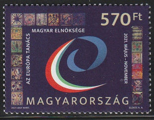 2021 Hungary Hungarian Chairmanship in the European Council MNH #FOR-295