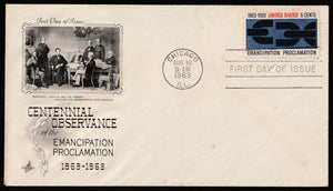 1963 Emancipation Proclamation FDC #FE304