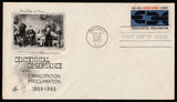 1963 Emancipation Proclamation FDC #FE304