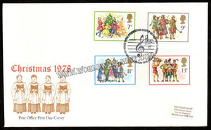 1978 UK Christmas FDC #FA308