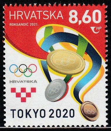 2021 Croatia Summer Olympic Games 2020 - Tokyo, Japan 2021 MNH #FOR-323